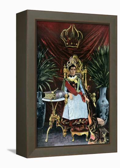 Queen Ranavalona Manjaka III of Madagascar, C 1880S-null-Framed Premier Image Canvas