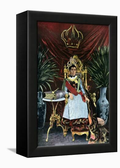 Queen Ranavalona Manjaka III of Madagascar, C 1880S-null-Framed Premier Image Canvas