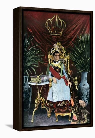 Queen Ranavalona Manjaka III of Madagascar, C 1880S-null-Framed Premier Image Canvas