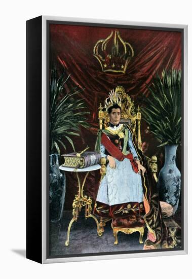 Queen Ranavalona Manjaka III of Madagascar, C 1880S-null-Framed Premier Image Canvas