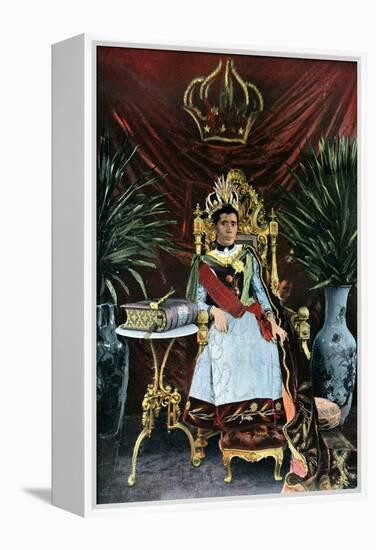Queen Ranavalona Manjaka III of Madagascar, C 1880S-null-Framed Premier Image Canvas