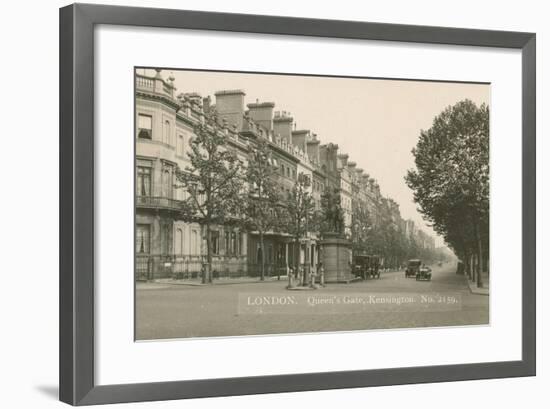 Queen's Gate, Kensington, London-null-Framed Photographic Print