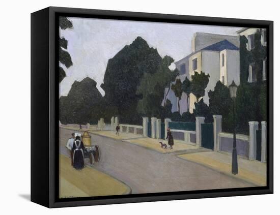 Queen's Grove, St John's Wood, 1918-Robert Polhill Bevan-Framed Premier Image Canvas