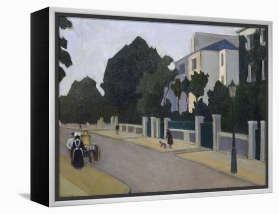 Queen's Grove, St John's Wood, 1918-Robert Polhill Bevan-Framed Premier Image Canvas