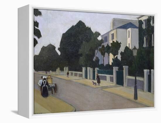 Queen's Grove, St John's Wood, 1918-Robert Polhill Bevan-Framed Premier Image Canvas