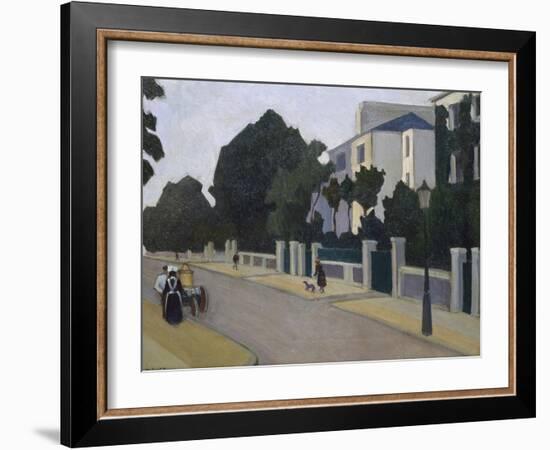 Queen's Grove, St John's Wood, 1918-Robert Polhill Bevan-Framed Giclee Print