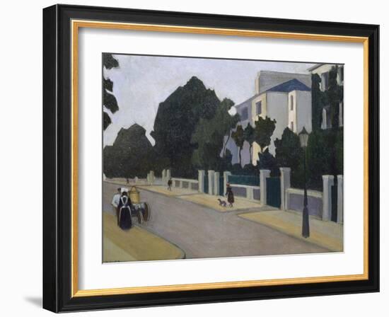 Queen's Grove, St John's Wood, 1918-Robert Polhill Bevan-Framed Giclee Print