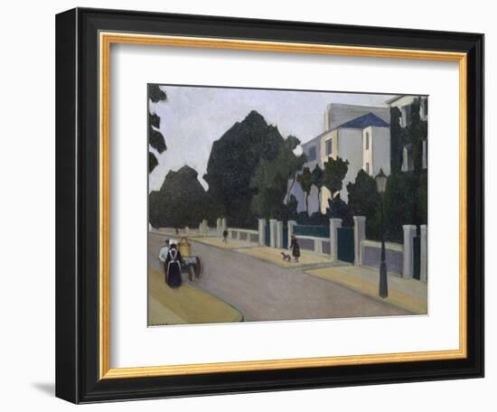 Queen's Grove, St John's Wood, 1918-Robert Polhill Bevan-Framed Giclee Print