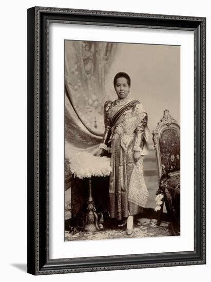 Queen Saovabha Bongsri, 1890-Robert Lenz-Framed Photographic Print