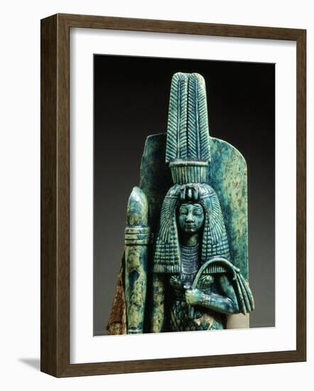 Queen Tiy, Wife of Amenhotep III, c. 1390-1353 18th Dynasty New Kingdom Egyptian Pharaoh-null-Framed Photographic Print