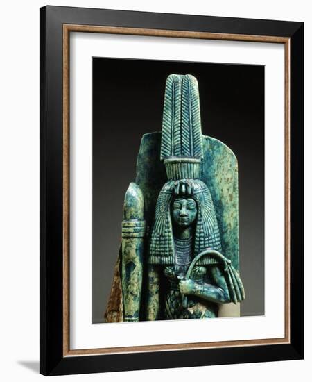 Queen Tiy, Wife of Amenhotep III, c. 1390-1353 18th Dynasty New Kingdom Egyptian Pharaoh-null-Framed Photographic Print