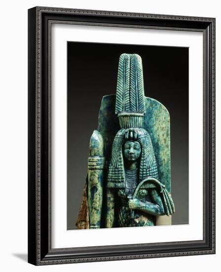 Queen Tiy, Wife of Amenhotep III, c. 1390-1353 18th Dynasty New Kingdom Egyptian Pharaoh-null-Framed Photographic Print