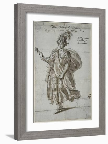 Queen Tomyris of the Massagetai, C.1609-Inigo Jones-Framed Giclee Print