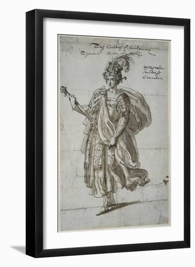 Queen Tomyris of the Massagetai, C.1609-Inigo Jones-Framed Giclee Print