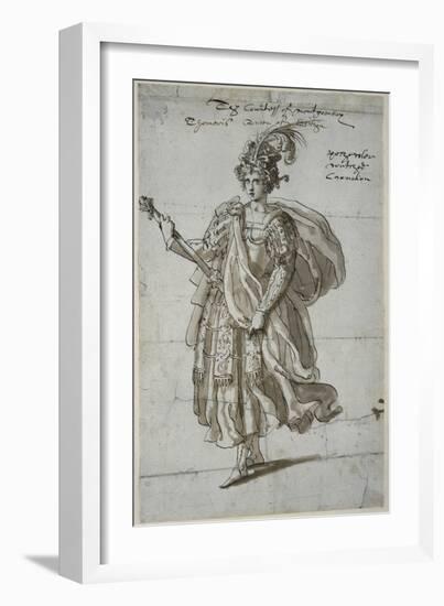 Queen Tomyris of the Massagetai, C.1609-Inigo Jones-Framed Giclee Print