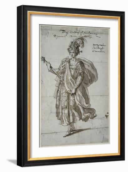 Queen Tomyris of the Massagetai, C.1609-Inigo Jones-Framed Giclee Print