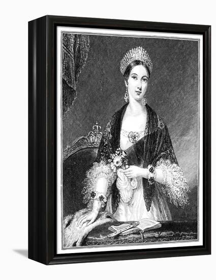 Queen Victoria, (1819-190), 19th Century-Taylor-Framed Premier Image Canvas