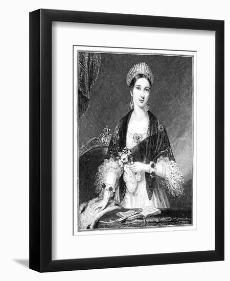 Queen Victoria, (1819-190), 19th Century-Taylor-Framed Giclee Print