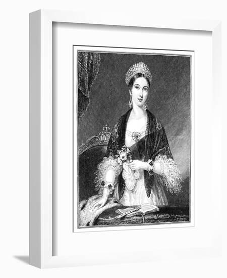 Queen Victoria, (1819-190), 19th Century-Taylor-Framed Giclee Print