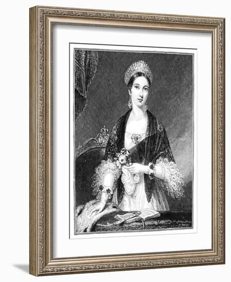 Queen Victoria, (1819-190), 19th Century-Taylor-Framed Giclee Print