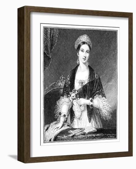 Queen Victoria, (1819-190), 19th Century-Taylor-Framed Giclee Print