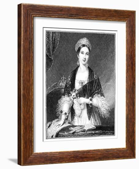 Queen Victoria, (1819-190), 19th Century-Taylor-Framed Giclee Print