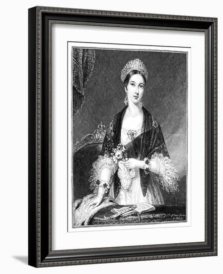 Queen Victoria, (1819-190), 19th Century-Taylor-Framed Giclee Print