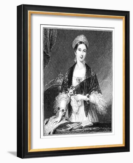 Queen Victoria, (1819-190), 19th Century-Taylor-Framed Giclee Print