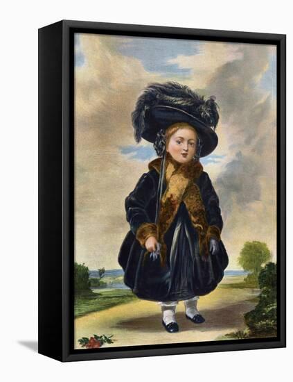 Queen Victoria (1819-190) Aged Four Years Old, 19th Century-Eyre & Spottiswoode-Framed Premier Image Canvas