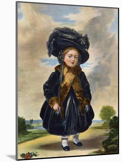 Queen Victoria (1819-190) Aged Four Years Old, 19th Century-Eyre & Spottiswoode-Mounted Giclee Print