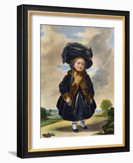 Queen Victoria (1819-190) Aged Four Years Old, 19th Century-Eyre & Spottiswoode-Framed Giclee Print