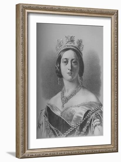 Queen Victoria, 1843 (1936)-Unknown-Framed Giclee Print