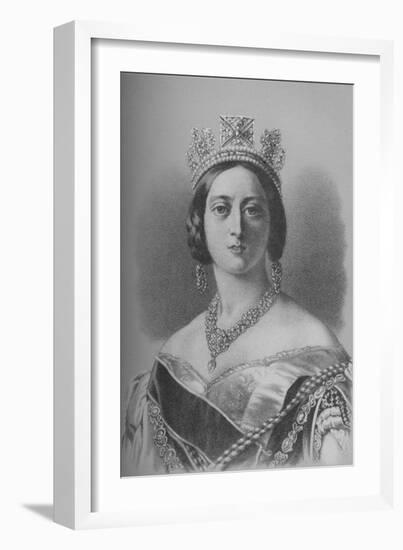 Queen Victoria, 1843 (1936)-Unknown-Framed Giclee Print