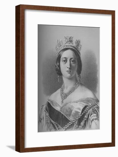 Queen Victoria, 1843 (1936)-Unknown-Framed Giclee Print