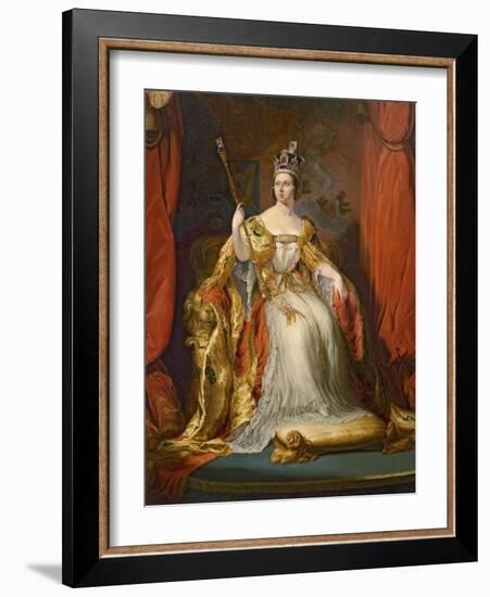 Queen Victoria, 1863-Sir George Hayter-Framed Giclee Print