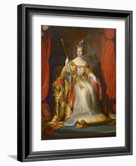 Queen Victoria, 1863-Sir George Hayter-Framed Giclee Print