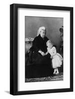 'Queen Victoria and Edward VIII', c1898 (1936)-Unknown-Framed Photographic Print