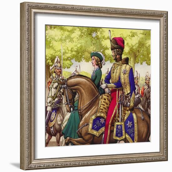 Queen Victoria and Prince Albert-Pat Nicolle-Framed Giclee Print