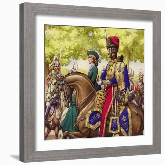 Queen Victoria and Prince Albert-Pat Nicolle-Framed Giclee Print