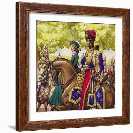 Queen Victoria and Prince Albert-Pat Nicolle-Framed Giclee Print