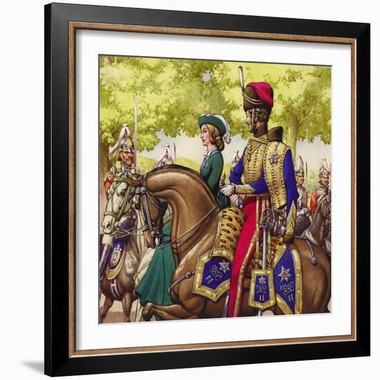 Queen Victoria and Prince Albert-Pat Nicolle-Framed Giclee Print