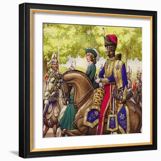 Queen Victoria and Prince Albert-Pat Nicolle-Framed Giclee Print