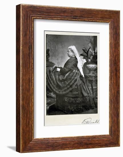 Queen Victoria, late 19th century-Walery-Framed Photographic Print