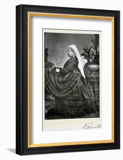 Queen Victoria, late 19th century-Walery-Framed Photographic Print