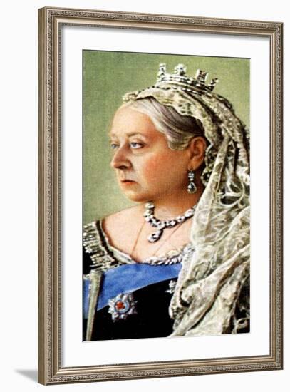 Queen Victoria, Late 19th Century-null-Framed Giclee Print