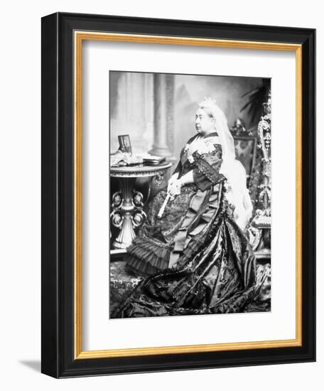 Queen Victoria of England-James Lafayette-Framed Giclee Print