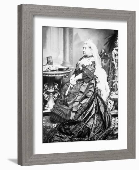 Queen Victoria of England-James Lafayette-Framed Giclee Print