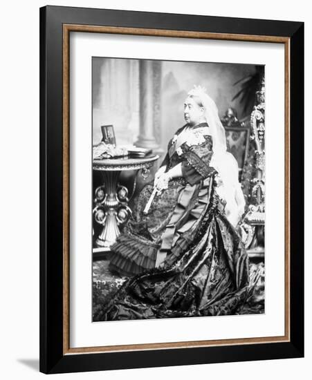 Queen Victoria of England-James Lafayette-Framed Giclee Print