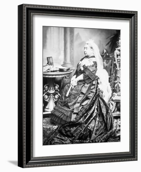 Queen Victoria of England-James Lafayette-Framed Giclee Print