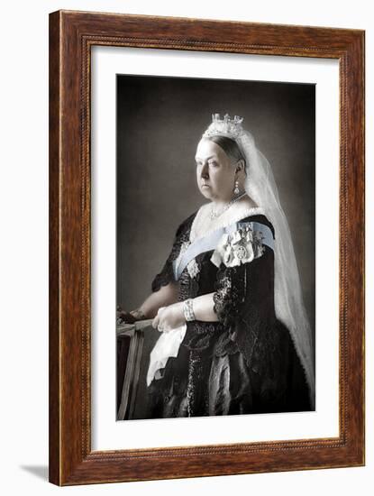 Queen Victoria of the United Kingdom, C1890-null-Framed Giclee Print